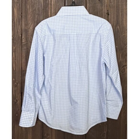 PROPERLY TIED 3T Little Boys Park Avenue Dress shirt Blue Cloud Check NEW $54 - Picture 3 of 7